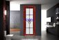 European Standard Aluminium Clad Wooden Doors Rich Colors For Apartments