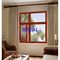 Szkło hartowane Drewniane francuskie okna i drzwi Odporne na wysoką temperaturę