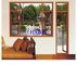 Drzwi i okna z drewna w stylu niemieckim, ościeżnica z drewna ramowego 68 mm